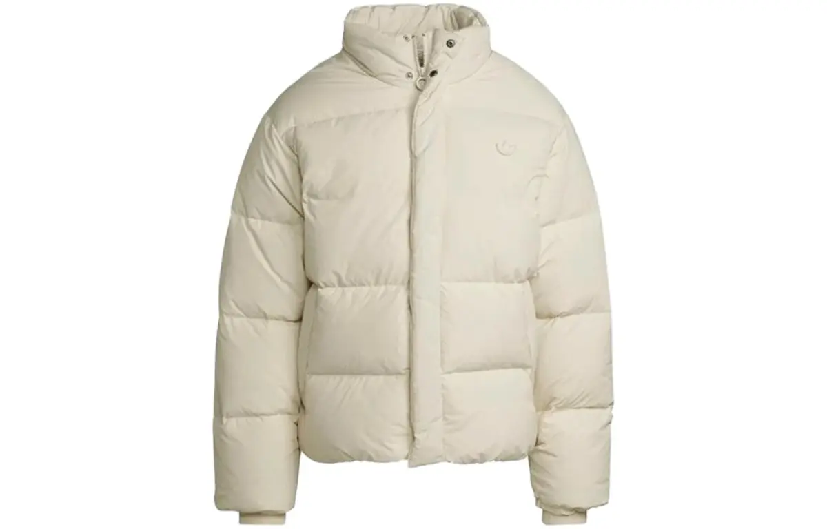 Adidas Originals Trefoil Down Jacket Men's Ecru