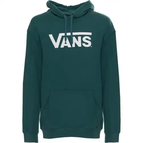 Vans Sweatshirts Men's Green Hooded Moderate Regular