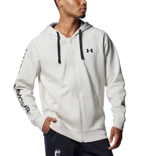 Under Armour Rival Fleece Glitch Sweatshirt Men's White 110