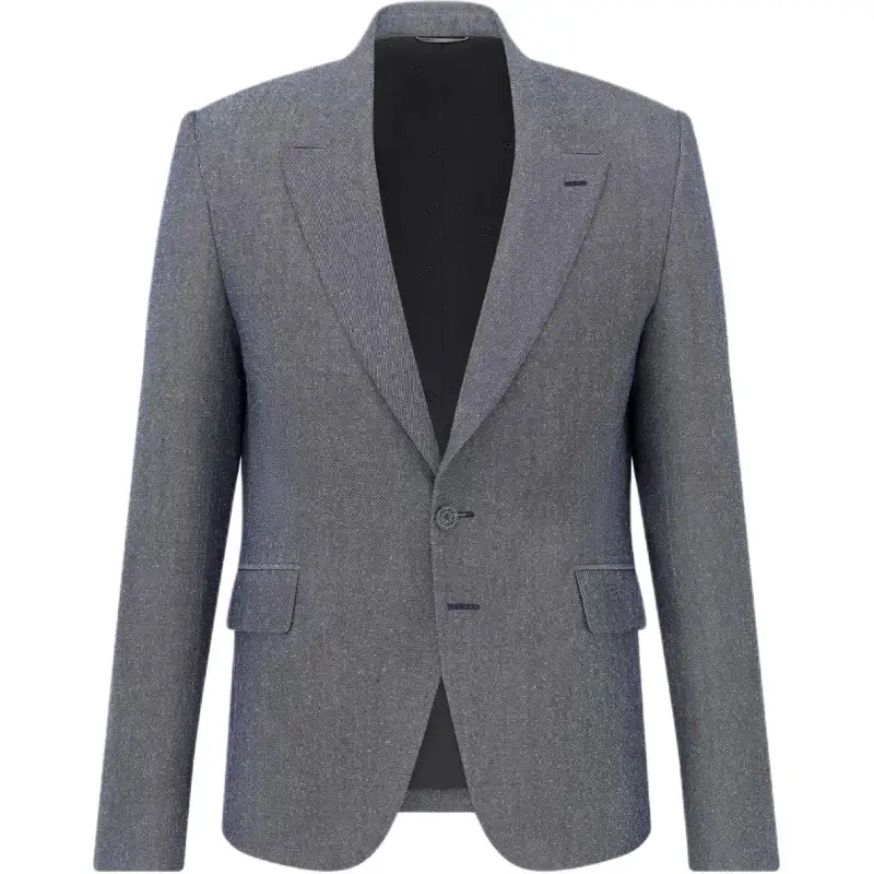 DIOR SS25 Business Suit Coat Men's Gray