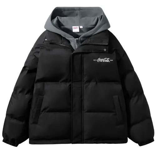 Coca Cola Puffer Jacket Coat Unisex