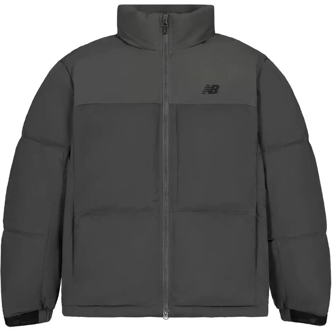 New Balance Down Jacket Unisex Black Gray