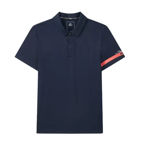 FILA Polo Shirt Men's Navy Blue