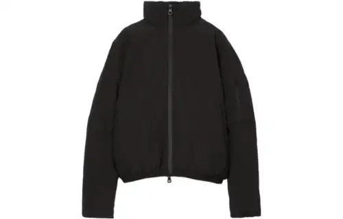 Burberry EKD-Embroidered Zip-Up Down Jacket