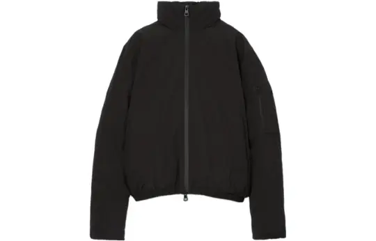 Burberry EKD-Embroidered Zip-Up Down Jacket