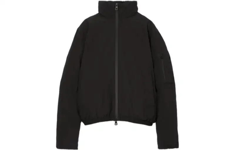 Burberry EKD-Embroidered Zip-Up Down Jacket