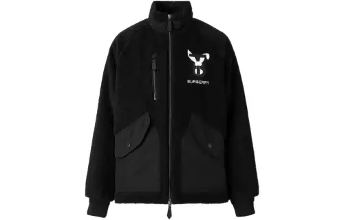 Burberry SS23 The Year Of The Rabbit Puffer Jacket Men's Black