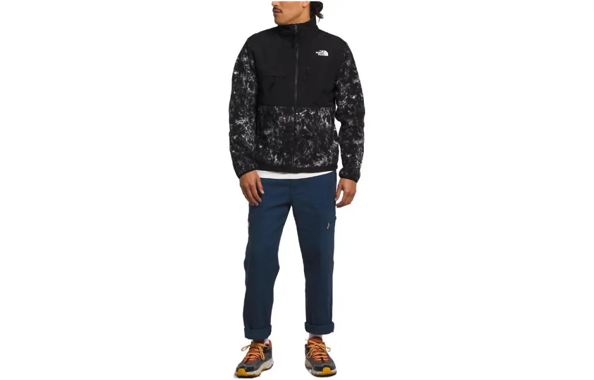 THE NORTH FACE DENALI Jackets Men's Black Turtleneck Moderate Other