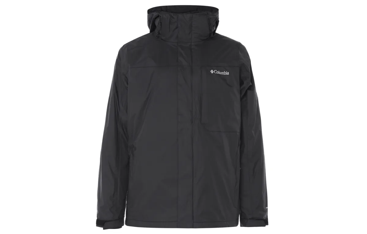 Columbia Hiking Thermal Windbreaker Jacket Men's Black