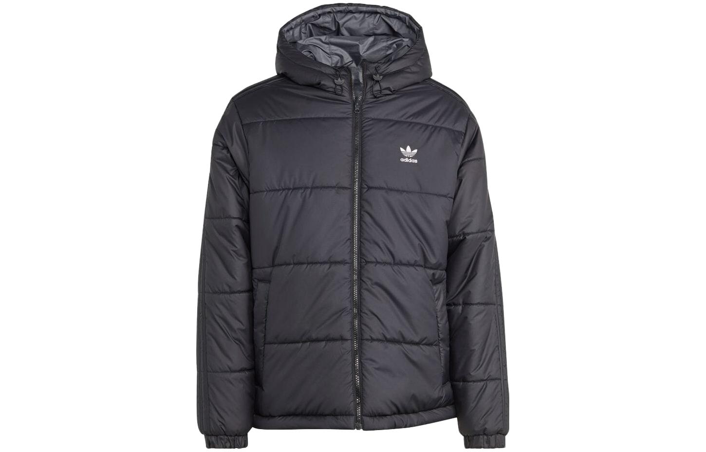 Adidas Logo-patch Padded Jacket