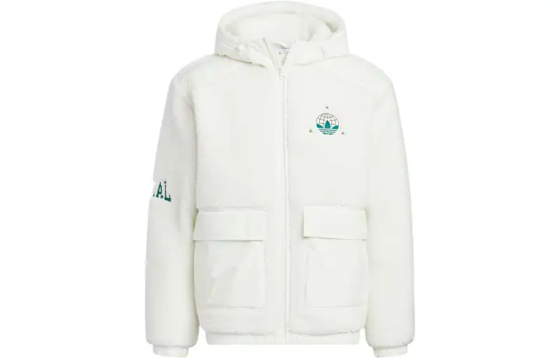 Adidas Originals Mc Sherpa Jacket Unisex White