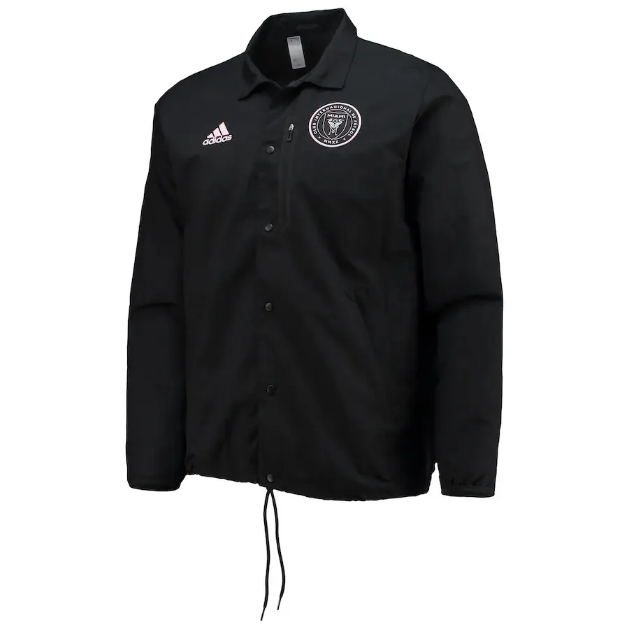 Adidas Jackets Men's Black Pointed Collar Moderate Other