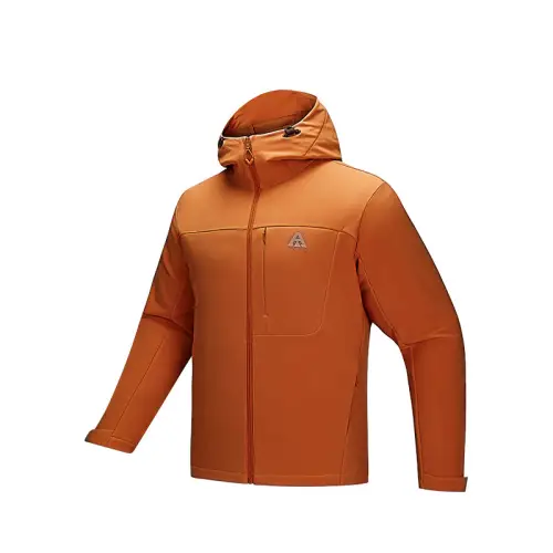 Anta Outdoor Collection Jackets & Coats Men's Red Tea Orange