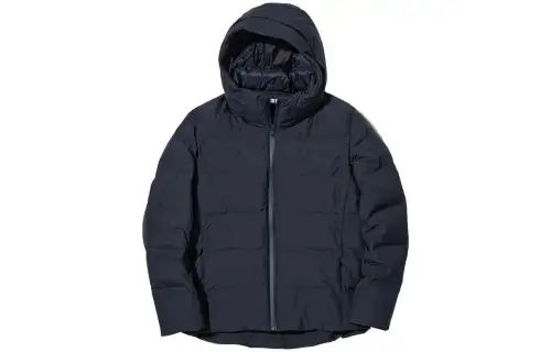 UNIQLO Down Jacket Men's Navy Blue