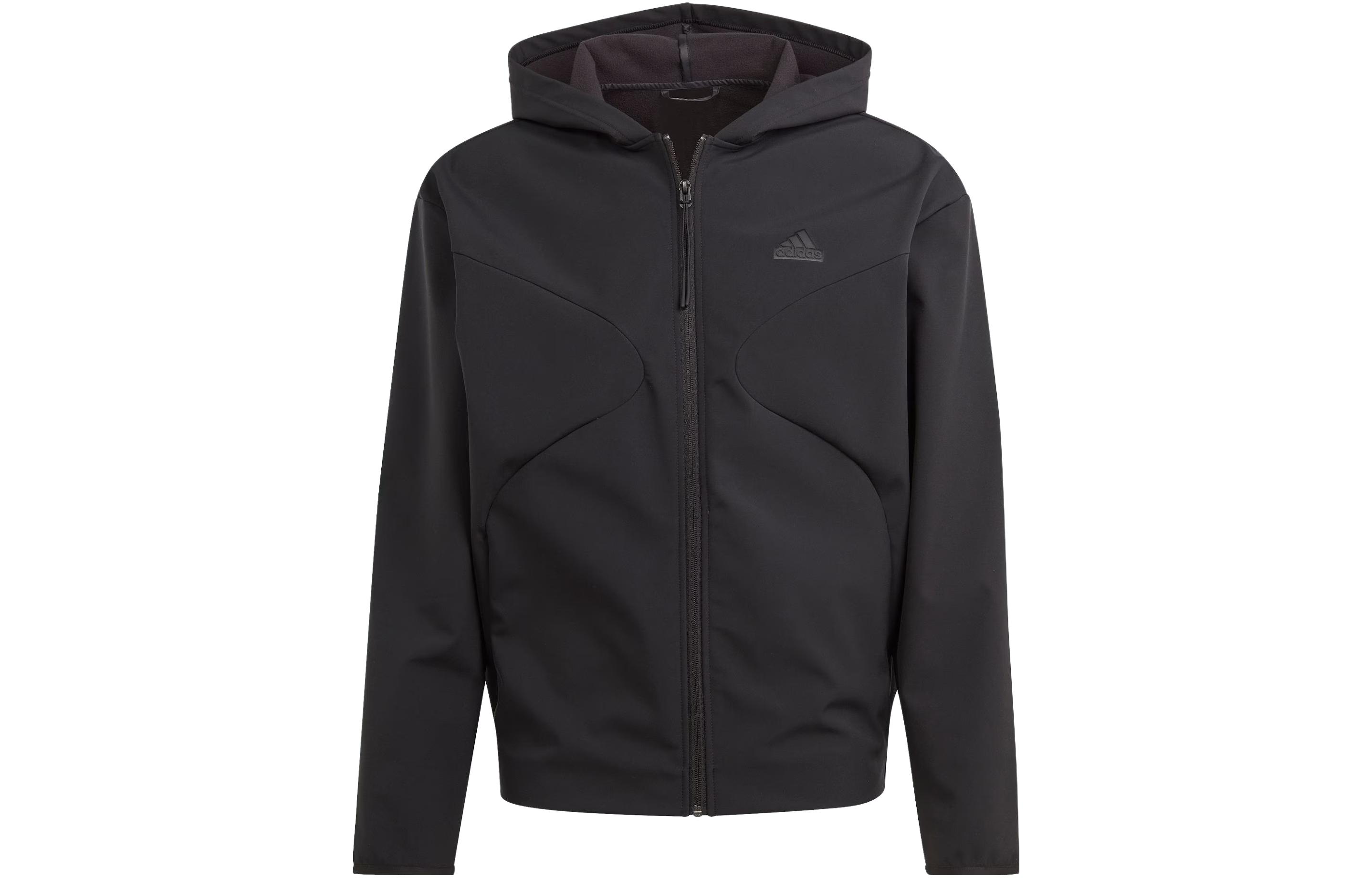 Мужская куртка adidas City Escape Full-Zip Hoodie (черная)