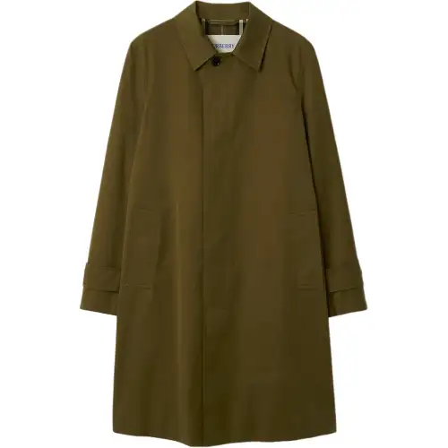 Burberry gabardine car coat