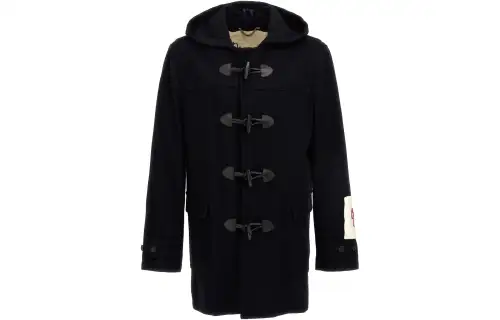 Golden Goose Deluxe Brand Hooded Buttoned Coat
