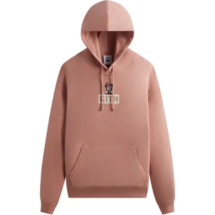 Мужское худи KITH Logo (розовое)