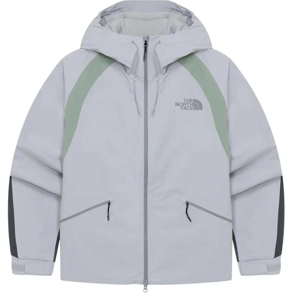 THE NORTH FACE Puffer Jacket Men's Light Gray