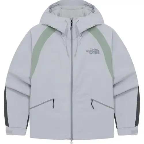 THE NORTH FACE Puffer Jacket Men's Light Gray