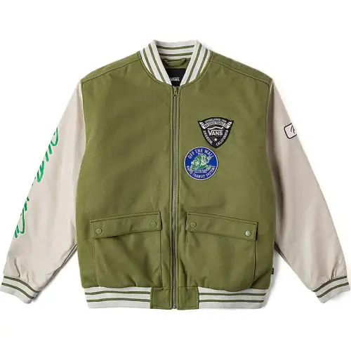 Vans Jackets & Coats Unisex Gray Green