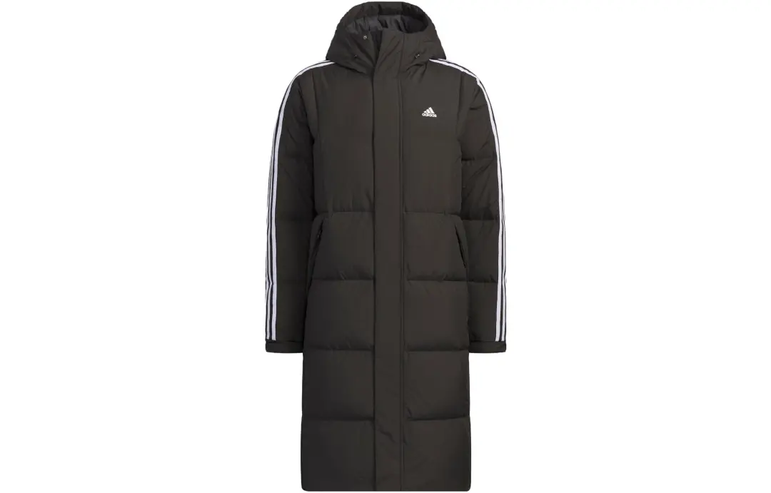 Adidas 3 Stripes Down Jacket Unisex Black