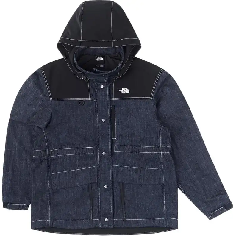 THE NORTH FACE Urban Exploration Denim Jacket Unisex Navy Blue