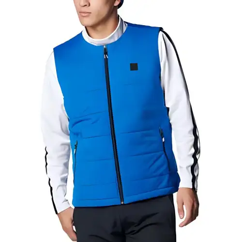 Under Armour Vests Men's Blue Crew Neck Moderate Other