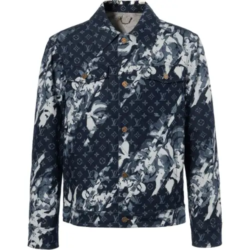 LOUIS VUITTON Jackets & Coats Men's Blue
