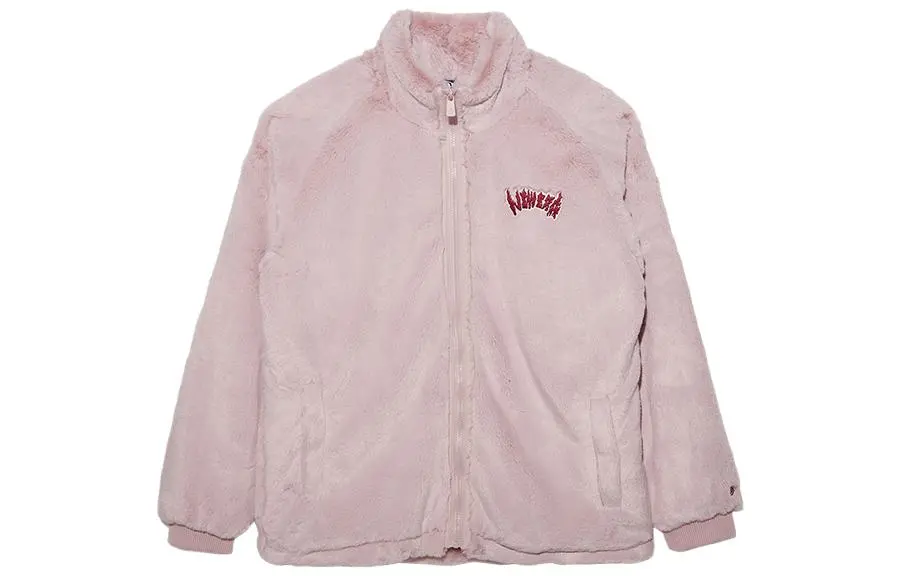 New Era FW22 Puffer Jacket Unisex Pink