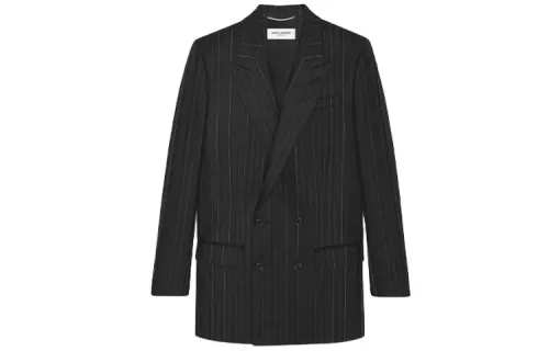 SAINT LAURENT FW21 Coat Men's Black