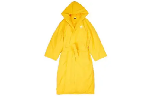 Balenciaga Coats Men's Yellow Hooded Moderate