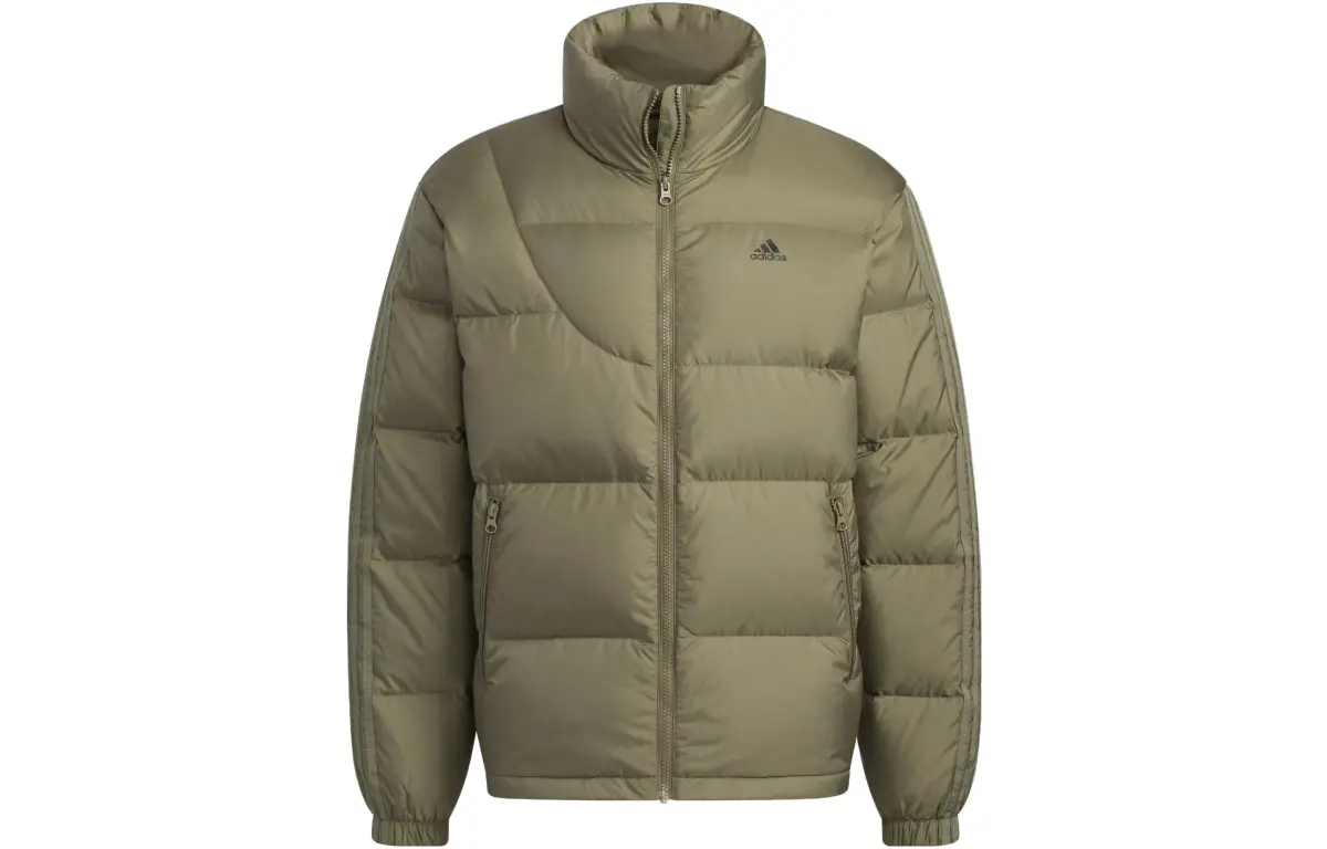 Adidas Down Jacket Down Jacket Unisex Strata Olive Green