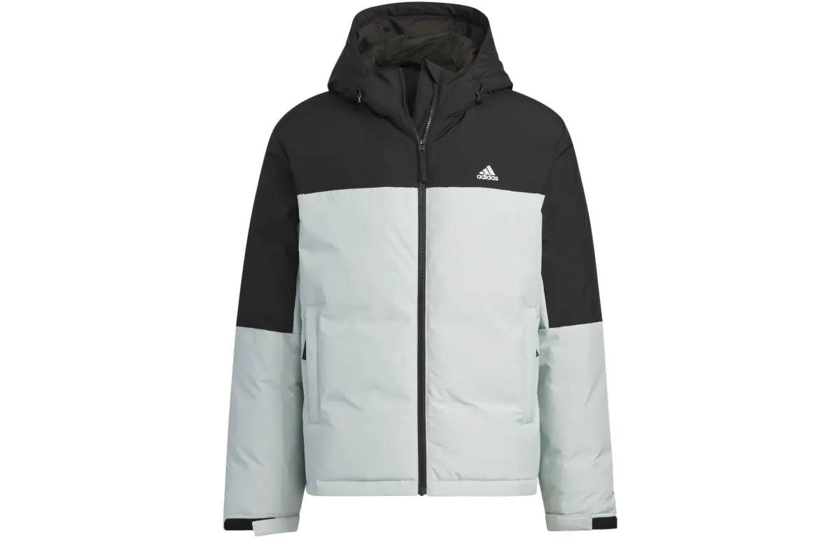 Adidas Down Jacket Men's Silver Gray