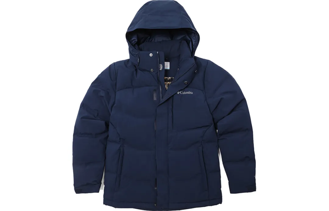 Columbia City Outdoor Collection Print Down Jacket Men's Blue