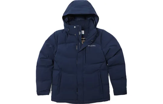 Columbia City Outdoor Collection Print Down Jacket Men's Blue