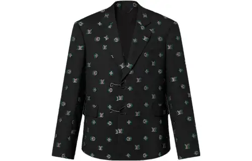 LOUIS VUITTON Jackets & Coats Men's Black