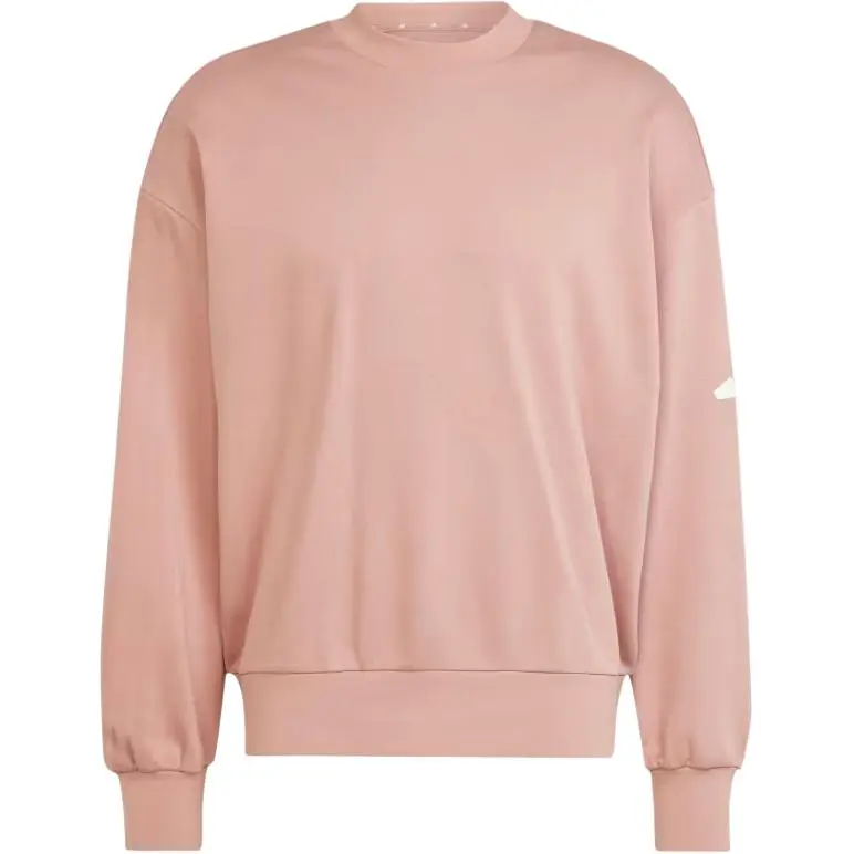 Adidas Free Shipping With AdiClub Essentials Loose Fit 3 Bar Logo Sweatshirt