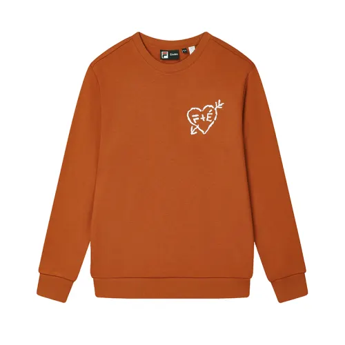 FILA x Études Sweatshirt Men's Dark Clay Orange