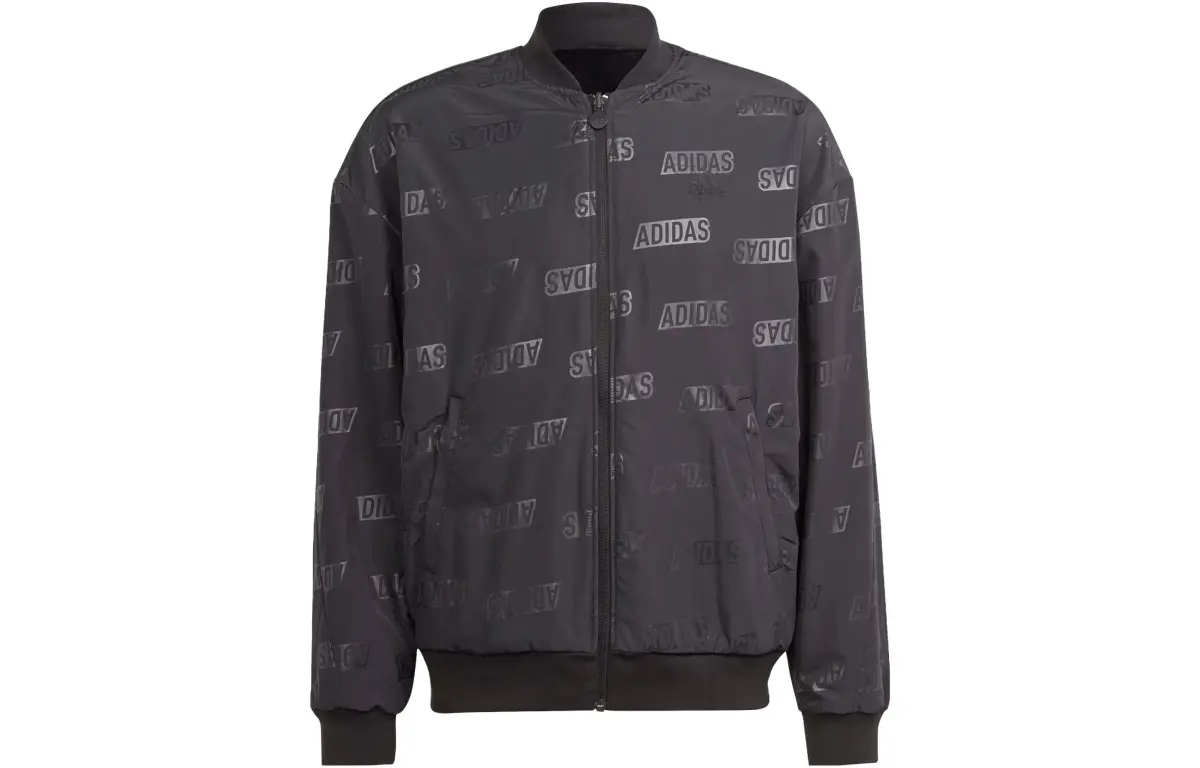 Adidas Velour Reversible Bomber Jacket