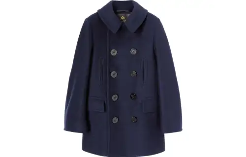 Loro Piana Coat Men's Dark Blue Ore