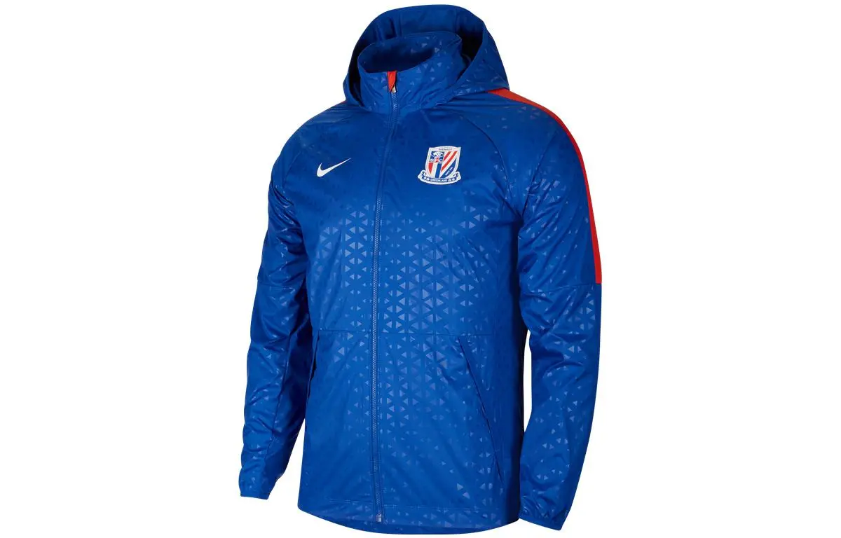 Nike Jackets Men's Sports Royal Blue/Havana Red/Havana Red/(White) Hooded Moderate Other
