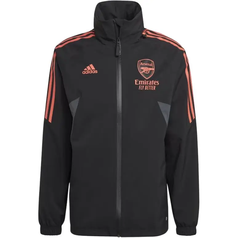 Adidas ARSENAL CONDIVO 22 RAIN JACKET Jackets & Coats Men's Black