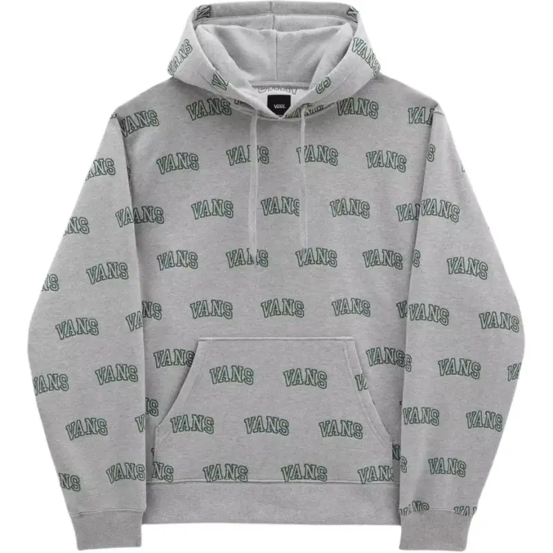 Vans Sweatshirts Men's Gray Hooded Moderate