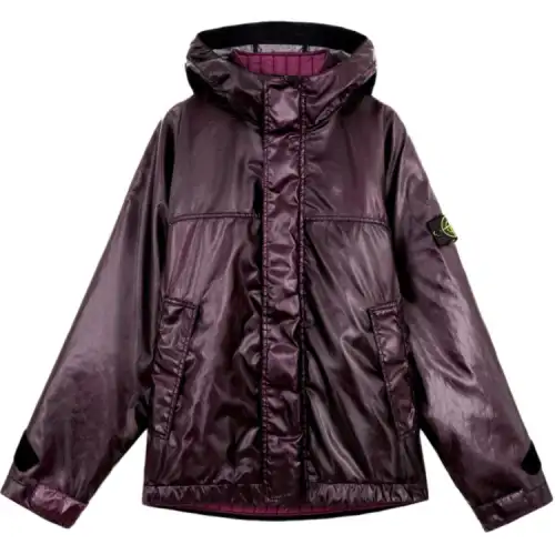 STONE ISLAND Glass Cover TC Logo Patch Jacket