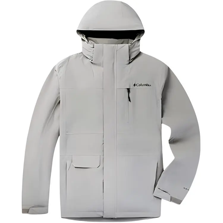 Columbia Windbreaker Jacket Men's Gray