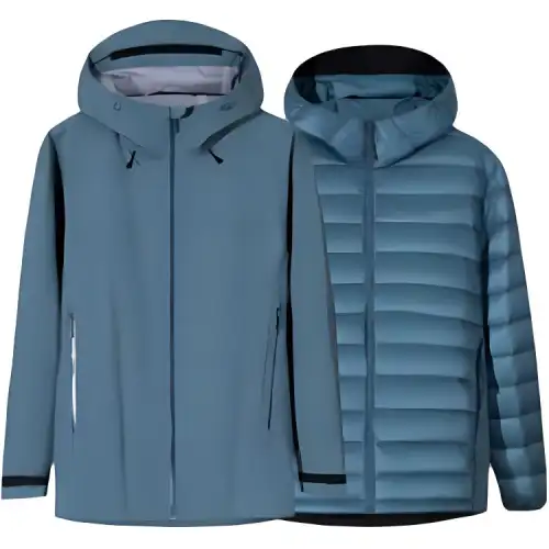 Anta Outdoor Collection Down Jacket Men's Dark Cyan