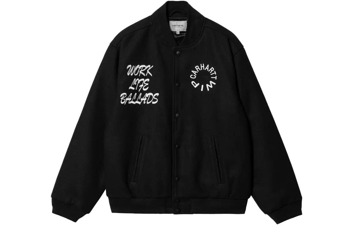 Carhartt WIP Work Varsity Embroidered Bomber Jacket