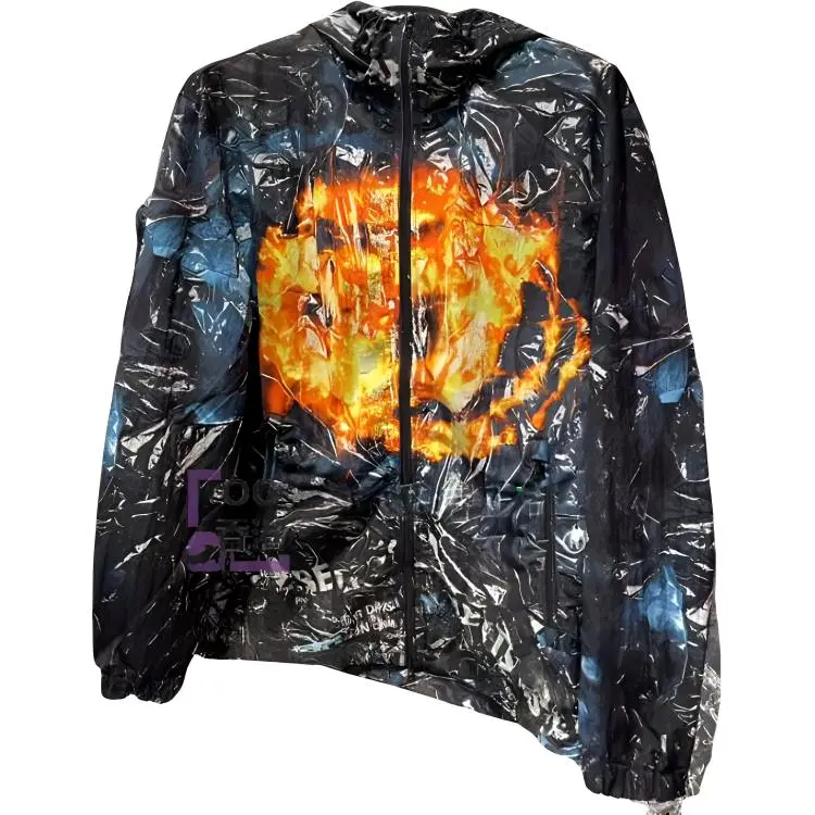 Diesel J-Warrett-Poster hooded jacket