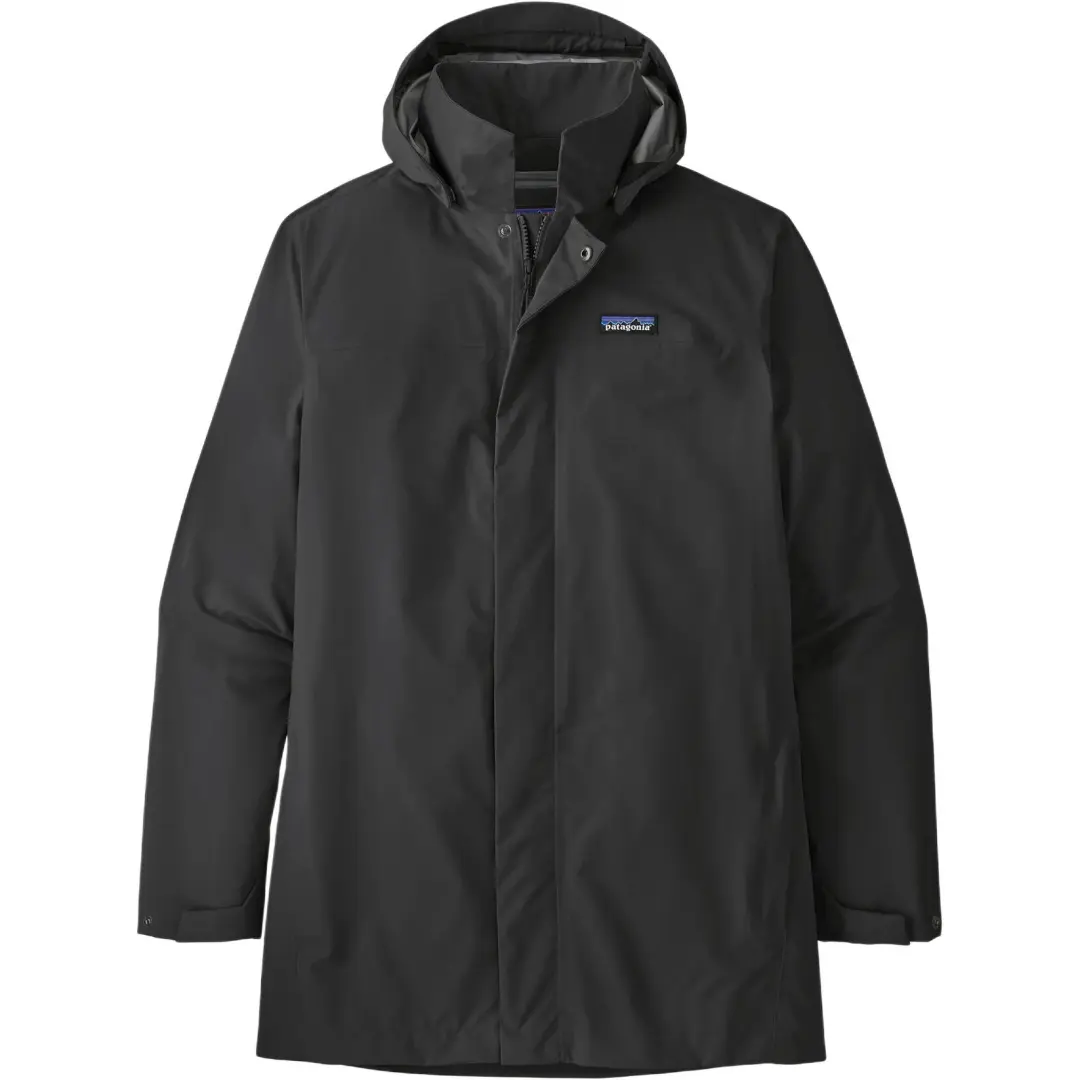 Patagonia City Storm Waterproof, Windproof, And Breathable Windbreaker Jacket Men's Black